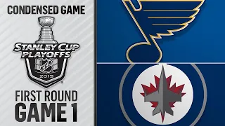 04/10/19 First Round, Gm1: Blues @ Jets