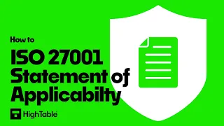 ISO 27001 Statement of Applicability Template | How To and Walkthrough