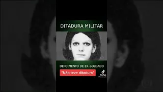 003 - Depoimento de um EX MILITAR sobre a ditadura e as torturas que presenciou.