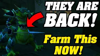 ITS BACK! Hurry Up And Do This Goldfarm NOW! WoW Patch 10.1.5