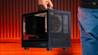 The Deepcool CH160 is CHEAP but not a nasty SFF/ITX case