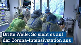 3. Welle: Corona-Lage auf Intensivstation in Wiesbaden | hessenschau