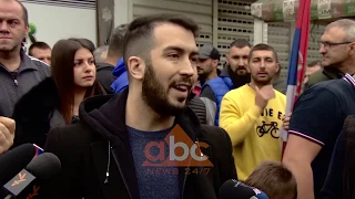 Protesta ne Serbi kunder bukepjekesit nga Kosova| ABC News Albania