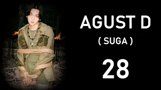 Agust D (SUGA) -  28   (feat. NiiHWA) English Lyrics