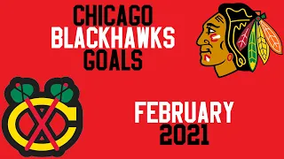 Chicago Blackhawks Goals - February 2021