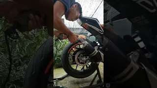 DB KILLER Removal on KTM Duke 250