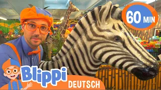 Blippi Deutsch - Blippi erkundet Dschungeltiere | Abenteuer und Videos für Kinder