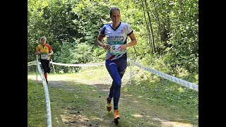 Interview Grace Molloy World Orienteering Champs (WOC) Women's Relay 2023 || On The Red Line