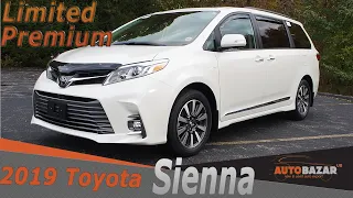 2019 Toyota Sienna Limited Premium AWD. Добавили в минивэн аксессуаров. Видео обзор на русском