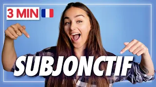 Learn FRENCH in 3 minutes : Le subjonctif made easy 🇫🇷