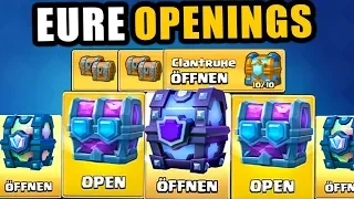 BESTE Community Chest Opening 🎁 IHR seid gefragt! | Clash Royale Truhen öffnen Deutsch