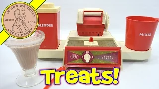 Ideal Electric Food Center Kids Toy Maker! Ice Cream & Chocolate Egg Cream Soda