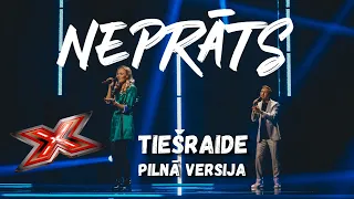 Duets Neprāts - Just The Way You Are (X Faktors Latvija 2021, Tiešraide) + Intervija, komentāri