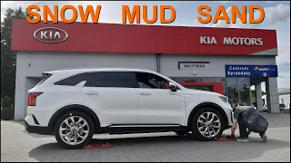 SLIP TEST - 2020 Kia Sorento 2.2 CRDi 8DCT AWD - @4x4.tests.on.rollers