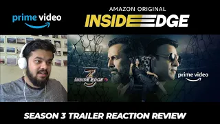 Inside Edge Season 3 Trailer Reaction Review | Richa Chadha, Vivek Oberoi,Tanuj V, Sayani G | Dec 3