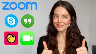 How To Look Good And Feel Confident On A Video Call | Model Tips | Emily Didonato #stayhome #withme