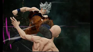 Goku vs Saitama by @etoilec1  | Animated 3D Fight (Full Version) [English Dub]
