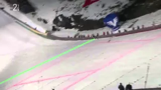 Peter Prevc - World record Vikersund 250 meter - 2015