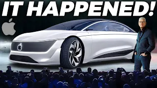 Apple Just Revealed The NEW Apple iCar & SHOCKS The Entire Car World!