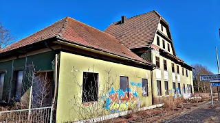 Trauriges Ende eines alten Bahnhof - Stillgelegt und Dem verfall überlassen! (Saar)