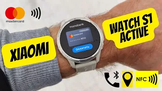 ОБЗОР XIAOMI WATCH S1 ACTIVE - ЛУЧШИЕ СМАРТ-ЧАСЫ ЗА $100 🔥🔥🔥 РАБОЧИЙ NFC, GPS, BT ЗВОНКИ, AOD 🔥🔥🔥