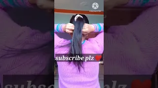 Ponytail hairstyles 200😍#1millionviews#hairs#shorts#hairhacks#ponytail