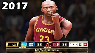 Michael Jordan But I Gave Him Lebron's Career