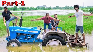 Johad Challenge Gone Wrong | दलदल में ट्रेक्टर फंस गया😭 Part-1