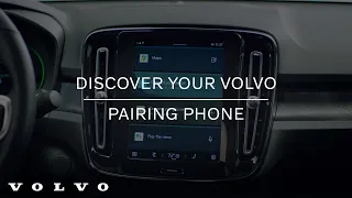 Pairing a phone with Google Built-in | Volvo Cars