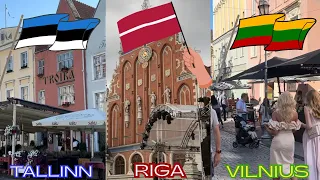 Tallinn 🇪🇪 vs Riga 🇱🇻 vs Vilnius 🇱🇹 - Which Baltic City Should YOU Visit?