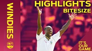 Windies vs England 3rd Test Day 1 2019 | Bitesize Highlights