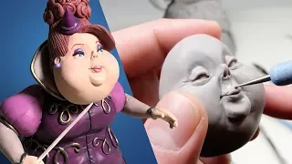 Sculpting a GOOD WITCH / Fairy Godmother - Finally Making Something Bright and Happy - Polymer Clay