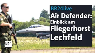 BR24live: NATO-Manöver "Air Defender 23" – Luftübung über Schwaben | BR24