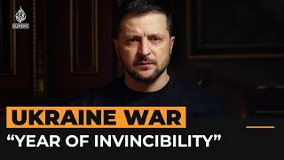 Zelenskyy’s message on Ukraine war anniversary | Al Jazeera Newsfeed