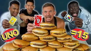 UNO Karten Bestimmen Unser Essen 🍔🍔🍔 (Zu viel 😩)