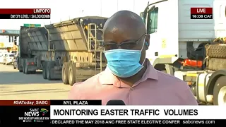 Easter Traffic | Monitoring traffic volumes at Nyl Toll Plaza