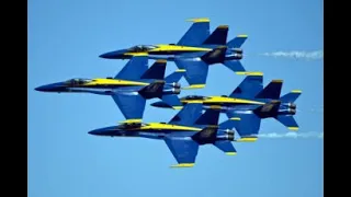 US Navy Blue Angels -- California Capital Airshow 2019