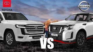 2022 Toyota Land cruiser vs 2022 Nissan patrol Nismo - interior, Exterior,  Driving (Best Large SUV)