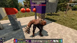 7D2D Darkness Falls V4 Mod - Examining the new Zombies for Base Building