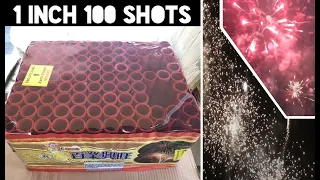 Fireworks - 1" 100 shots cake - 1 寸 100 发 烟花 - 2018