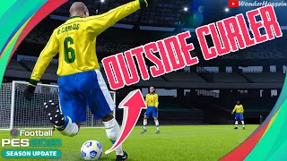 PES 2021 : Outside Curler Tutorial | Trivela Tutorial