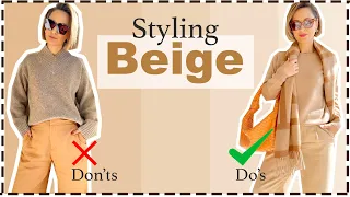 Do's and Dont's of Styling Beige: A Neutral Color Guide