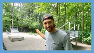 Secret Skatepark In The Woods!?