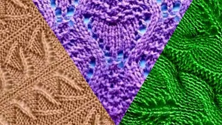 🔎17🔍схемы Лучших узоров для вязания спицами. 17, patterns of the best patterns for knitting.