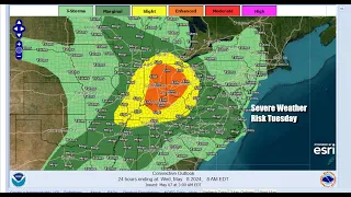 Joe & Joe Weather Show Podcast Severe Weather Shifts East to the Ohio Valley, Warm In the East