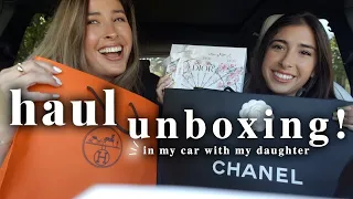 LUXURY HAUL UNBOXING : WHAT MOM and DAUGHTER GOT at CHANEL DIOR & HERMES