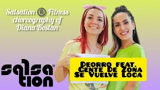 Se Vuelve Loca - Deorro feat. Gente De Zona/Salsation ®️ Fitness choreography by Diana Bostan.