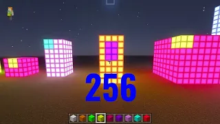 Power of Two Numberblocks 1024 | Giant Minecraft Numberblocks
