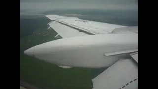 Не звук, а песня! Ту-154 идёт на посадку в Кольцово/SVX.