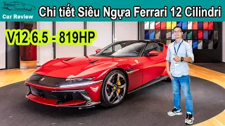 Chi tiết Ferrari 12 Cilindri vừa ra mắt, Doanh Nhân Quốc Cường đã chốt 1 xe đầu tiên Việt Nam